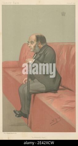 Leslie Matthew 'Sty' Ward, 1851â-1922, British, politici - Vanity Fair. "Un quindicesimo conte." Il conte di Moray. 9 1898 giugno 1898. Cromolitografia. Foto Stock