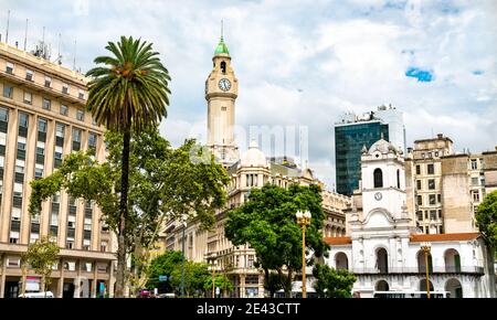 Il Cabildo e la legislatura cittadina di Buenos Aires, Argentina Foto Stock