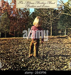 The Allman Brothers Band: 1974. Copertina anteriore LP: Fratelli e sorelle Foto Stock