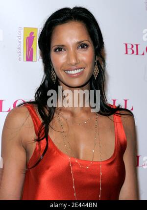 Evento co-ospite TV personalità Padma Lakshmi in arrivo al 1 ° annuale 'Blossom Ball' a beneficio della Endurometriosis Foundation of America a New York City, NY, USA il 20 aprile 2009. Foto di Donna Ward/ABACAPRESS.COM Foto Stock