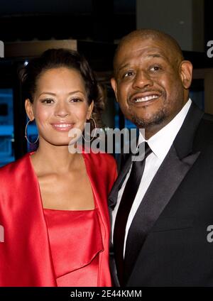 Forest Whitaker con la moglie Keisha Nash che arriva alla cena corrispondente della Casa Bianca 2009 al Washington Hilton a Washington, DC, USA il 9 maggio 2009. Foto di Kris Connor/ABACAPRESS.COM Foto Stock