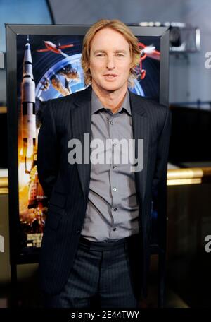 Actror Owen Wilson partecipa alla prima del film "Notte al Museo 2" presso il museo Smithsonian "Air and Space" di Washington, DC, USA, 14 maggio 2009. Foto di Olivier Douliery/ABACAPRESS.COM Foto Stock