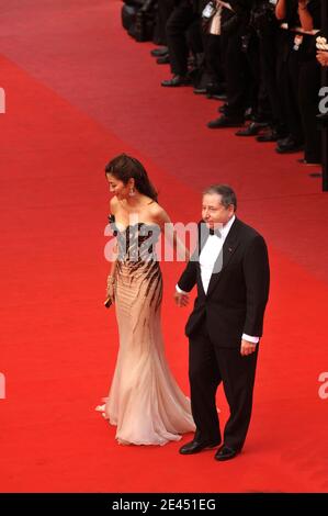 Michelle Yeoh e Jean Todt arrivano alla proiezione di 'Vengeance' durante il 62° Festival di Cannes al Palais des Festivals di Cannes, in Francia, il 17 maggio 2009. Foto di Gorassini-Guignebourg/ABACAPRESS.COM Foto Stock