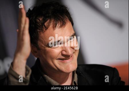 'Quentin Tarantino partecipa alla conferenza stampa di ''Inglourious Basterds'' al 62° Festival del Cinema di Cannes. Cannes, Francia, 20 maggio 2009. Foto di Lionel Hahn/ABACAPRESS.COM (nella foto: Quentin Tarantino)' Foto Stock