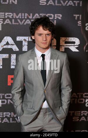 Anton Yelchin partecipa alla prima di 'Terminator Salvation' tenutasi a le Grand Rex a Parigi, in Francia, il 28 maggio 2009. Foto di Thierry Orban/ABACAPRESS.COM Foto Stock