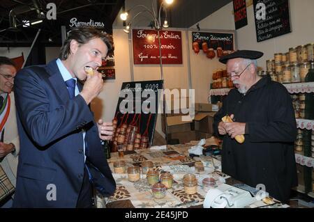 Francois Baroin, alla 62a edizione 'Des Foires en Champagne' a Troyes, Francia, il 29 maggio 2009. Foto di Helder Januario/ABACAPRESS.COM Foto Stock