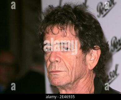 Il cantante Lou Reed arriva alla 'Incognito Design Exhibition' al Whitney Museum of American Art di New York City, NY, USA il 23 giugno 2009. Foto di Donna Ward/ABACAPRESS.COM Foto Stock