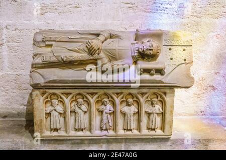 Spagna Valencia Ispanica Ciutat Vella centro storico Metropolitan Cattedrale Basilica di Esglesia Catedral Basilica Metropolitana de l'Assumpci Foto Stock