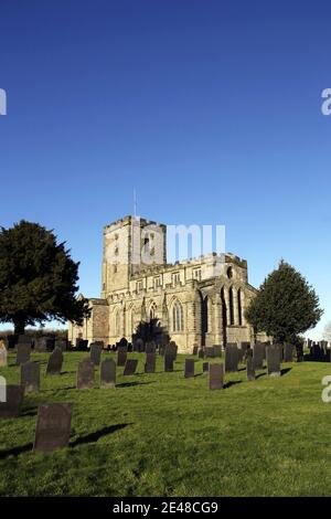 Chiesa di Santa Maria e Sant'Hardulfo, Breedon sulla collina, Priorato di Breedon Foto Stock