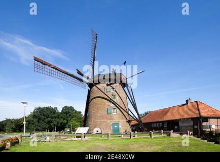 Ostmuehle, Backhaus, Gildehaus, Grafschaft Bentheim Foto Stock