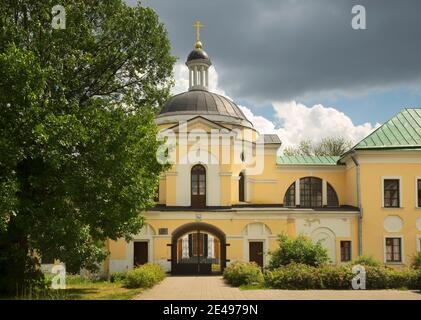 Chiesa del Salvatore immagine non fatta a mano al convento della Natività di Tver. Russia Foto Stock