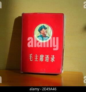 Citazioni del Presidente Mao TSE-Tung. "Il piccolo libro rosso" Foto Stock