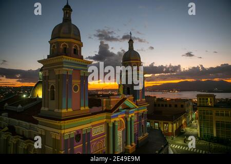 Cattedrale di nostra Signora dell'Assunzione, Santiago de Cuba, Cuba Foto Stock