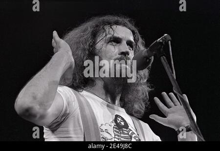 Billy Connolly vive a Londra 5/7/1977 Foto Stock