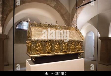 Mariendom, UNESCO, Hildesheim Foto Stock