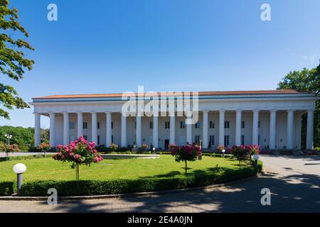 Putbus, Casa del bagno di Goor, Ostsee (Mar Baltico), Isola di Rügen, Meclemburgo-Vorpommern / Meclemburgo-Pomerania occidentale, Germania Foto Stock