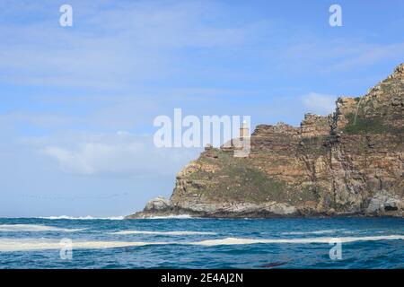 Capo di buona speranza, False Bay, Simons Town, Sud Africa, Oceano Indiano Foto Stock