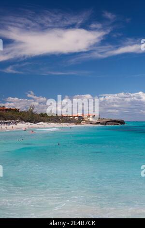Spiaggia di Varadero, Varadero, Provincia di Matanzas, Cuba Foto Stock