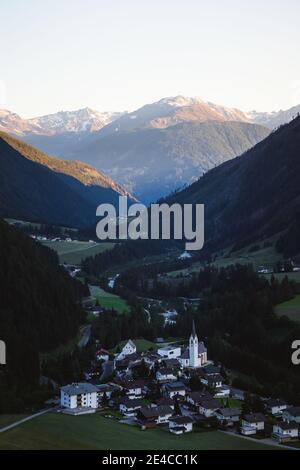 Austria, Kals am Großglockner Foto Stock