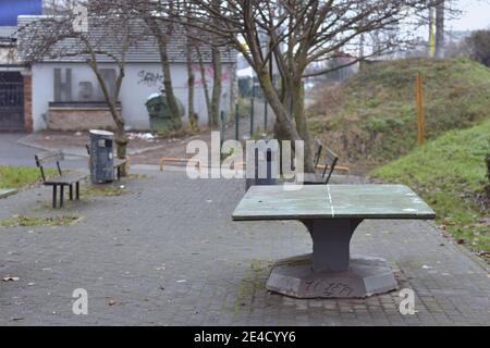 Vita quotidiana a Zagabria, Croazia Foto Stock