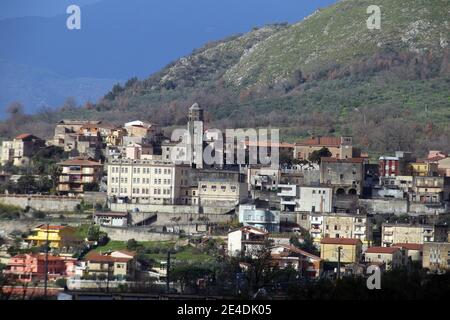 San Vittore del Lazio Foto Stock