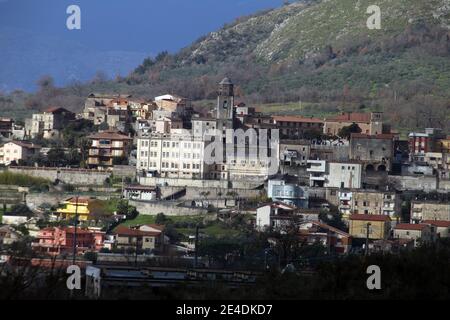 San Vittore del Lazio Foto Stock