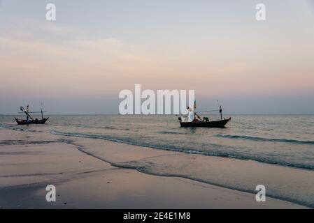 Hua Hin, Provincia di Prachuap Khiri Khan, Tailandia Foto Stock