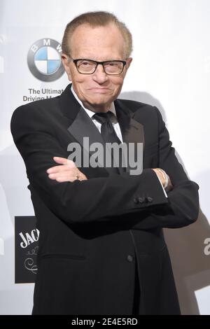 New York, Stati Uniti. 07 ottobre 2014. Larry King partecipa al Friars Foundation Gala in onore di Robert De Niro e Carlos Slim al Waldorf Astoria Hotel a New York, NY, il 7 ottobre 2014.(Photo by Anthony Behar/Sipa USA) Credit: Sipa USA/Alamy Live News Foto Stock