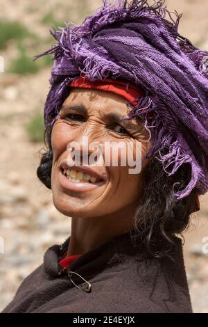 Donna berbera Foto Stock