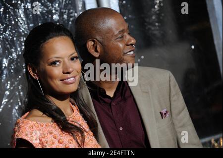 Forest Whitaker e la moglie Keisha Whitaker arrivano per la prima di New York di 'dove sono le cose selvatiche', ad Alice Tully Hall, Lincoln Center a New York City, NY, USA il 13 ottobre 2009. Foto di Mehdi Taamallah/ABACAPRESS.COM Foto Stock