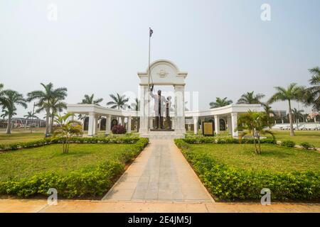 Mausoleo del defunto Presidente Agostinho Neto, Luanda, Angola Foto Stock