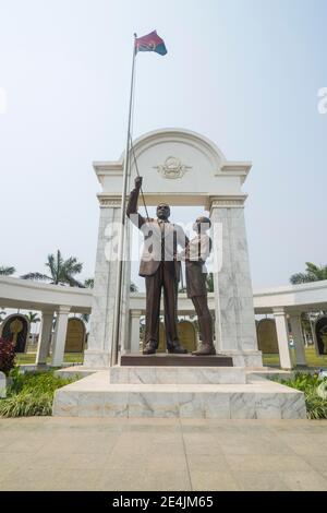 Mausoleo del defunto Presidente Agostinho Neto, Luanda, Angola Foto Stock