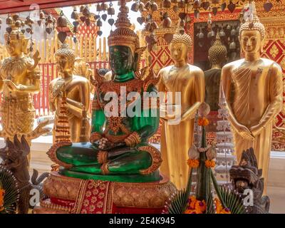 Statua di Buddha in Sukhothai, Thailandia. Foto Stock