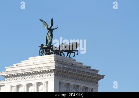 Roma, Italia - 31 ottobre 2016: L'altare della Patria Foto Stock