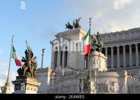 Roma, Italia - 31 ottobre 2016: L'altare della Patria Foto Stock