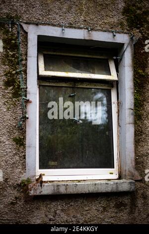 Edificio abbandonato in Co.. Monaghan, Irlanda Foto Stock
