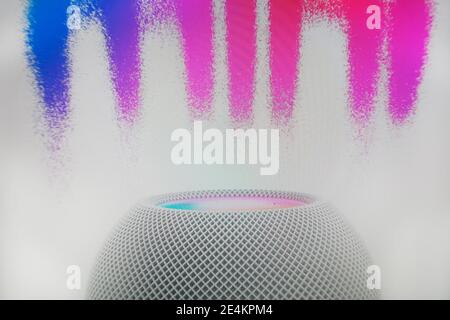 Apple HomePod Mini Foto Stock