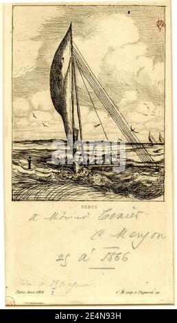 Meryon - Prô-volant des Îles Mulgrave, Océanie, 1876,0510.327. Foto Stock