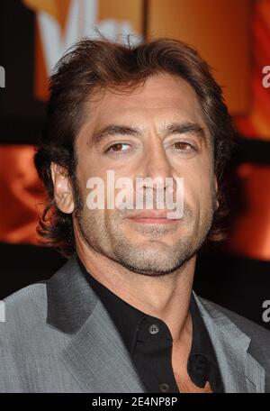 Javier Bardem partecipa al 13° Premio annuale Critics' Choice all'Auditorium civico di Santa Monica a Los Angeles, California, USA il 7 gennaio 2008. Foto di Lionel Hahn/ABACAPRESS.COM Foto Stock