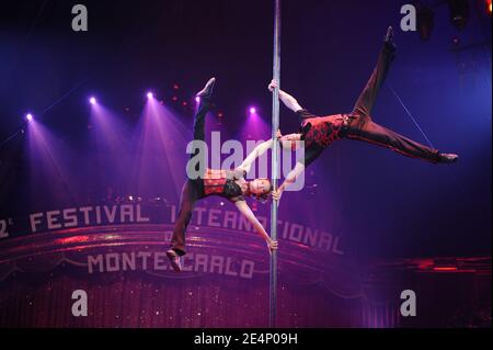 32° Festival Internazionale del Circo di Monte Carlo a Monaco il 17 gennaio 2008. Foto di Pool Palais Monaco/ABACAPRESS.COM Foto Stock