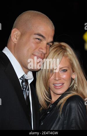 Tito Ortiz e Jenna Jameson partecipano alla prima di 'Leepwalking' tenutasi presso la Directors Guild of America a West Hollywood. Los Angeles, 6 marzo 2008. (Nella foto: Jenna Jameson, Tito Ortiz). Foto di Lionel Hahn/ABACAPRESS.COM Foto Stock