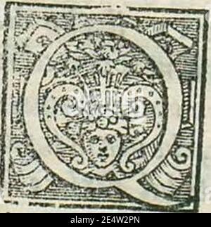 Mela - i tre libri di Pomponio Mela del sito, forma, e misura del mondo. Tradotto per messer Thomaso Porcacchi (pagina 10 raccolto). Foto Stock