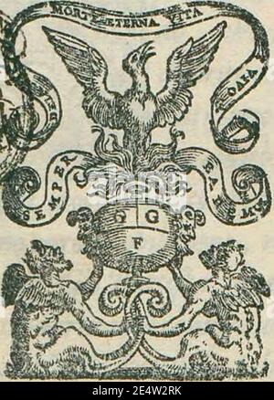 Mela - i tre libri di Pomponio Mela del sito, forma, e misura del mondo. Tradotto per messer Thomaso Porcacchi(3) (pagina 3 raccolto). Foto Stock