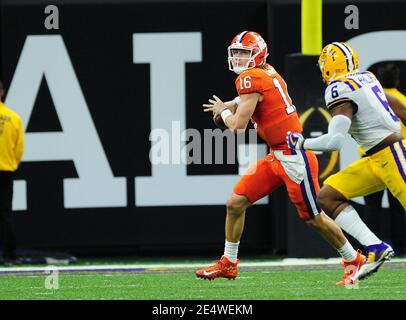 Virus. 29 Apr 2021. - Presentazione nazionale dovuta a virus.(FOTO DEL FILE).Nome: Trevor Lawrence.Round scelto: .Pick: .NFL Team: .College: Clemson Tigers.posizione: Quarterback.(credito obbligatorio: Jose/SonyPro/MarinMedia.org/Cal Sport Media) (fotografo completo assoluto, e crediti richiesti). Credit: csm/Alamy Live News Foto Stock