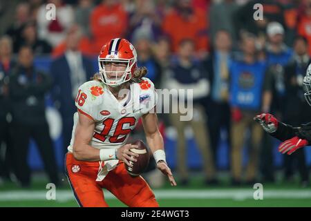 Virus. 29 Apr 2021. - Presentazione nazionale dovuta a virus.(FOTO DEL FILE).Nome: Trevor Lawrence.Round scelto: .Pick: .NFL Team: .College: Clemson Tigers.posizione: Quarterback.(credito obbligatorio: Jose/SonyPro/MarinMedia.org/Cal Sport Media) (fotografo completo assoluto, e crediti richiesti). Credit: csm/Alamy Live News Foto Stock