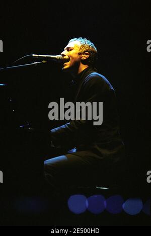 Coldplay in concerto alla Wembley Arena di Londra, Regno Unito. 20 ottobre 2002 Foto Stock