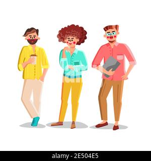 Illustrazione di persone professionali e di Business Vector Illustrazione Vettoriale