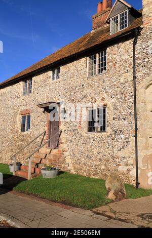 Arcivescovi Palace Farm Building, Market Place, Charing, Kent, Inghilterra Foto Stock