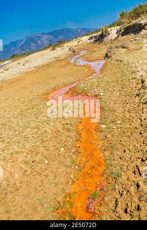 Fiume Babai, Parco Nazionale reale di Bardia, Parco Nazionale di Bardiya, Nepal, Asia Foto Stock