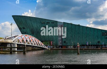 Museo della Scienza NEMO ad Amsterdam Foto Stock